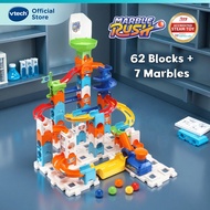 VTech 67 Pcs Marble Rush Spiral Starter Set Marble Run Tracks Building Block Toys STEAM Certificatio