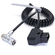 Power Coiled Cable D-tap to SF6 4Pin/5Pin Female for PORTKEYS BM5/BM7 Monitor