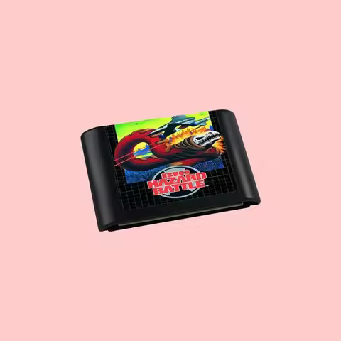 Link8 B.O.B, Bio-Hazard Battle USA Version Game for SEGA Mega Drive Genesis 16 bit Game Cartridge Bo