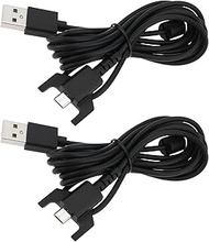 SING F LTD 2pcs USB Charging Cable 2m Compatible with Logitech G403 G703 G900 G903 G Pro Wireless Mo