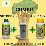 NUTREE & NUCLEAN & NUBARK VITAMIN FOR RUBBER TREE COMBO