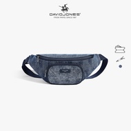 David Jones Paris 2025 Spring Summer New Collection Canvas Imitation women's Sling Bag Fanny pack Wa