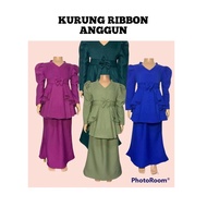 Baju kurung budak perempuan | kurung ribbon anggun | Baju raya budak 2020
