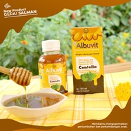 Albuvit Children's Honey 100% Original Honey Protein Albumin Temulawak And Centella 135ml BPOM Honey-Children-albuvit