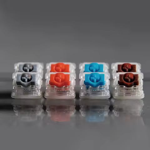 Gateron Low Profile Switch 2.0 Red Blue Brown Silver 3 pins for ultra-slim ultimate Mechanical Keybo