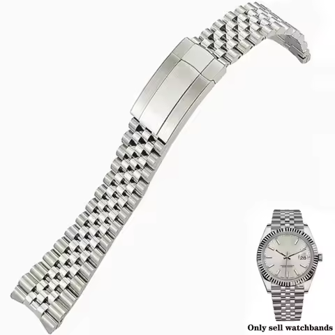 904 Stainless Steel Watch Bracelet Luxury watchband 20 21mm For Rolex Oyster Perpetual Datejust DAYT
