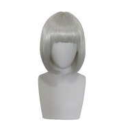 [Hot Sale cos Wig] nier Mechanical Era 9S cosplay Wig nier nier 9S 2B Sister Bob Head cos Wig Ready 