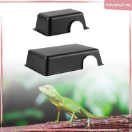 [LzdyqmyfaMY] Reptile Hide Nest Lightweight PP Material Shelter Cave Home Decoration for Spiders Liz