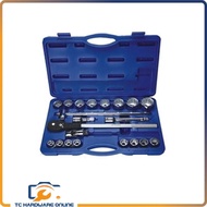 AK-9758 ASAKI 21PCS 3/4" X 12POINT SOCKET WRENCH SET