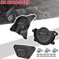 เคสป้องกันฝาปิดเครื่องยนต์รถจักรยานยนต์สำหรับกรณี GB Racing สำหรับ YAMAHA R6 2006 -2023
