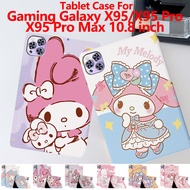 Fashion My Melody Cartoon Case For Gaming Galaxy X95 X95 Pro X95 Pro Max 10.8'' 2024 5G High Quality