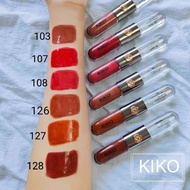 ❤️包順豐  意大利 Kiko 雙頭唇釉 唇蜜 持久不掉色 126 127 128 103 108 132 107 139 133