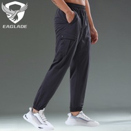 EAGLADE Jogging Sweat Cuffed Jogger Pants for Men Tracksuit Man Trousers Stretchable Quick Drying 29