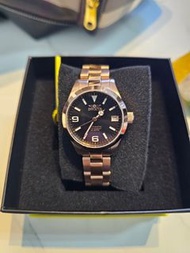 Invicta 34mm 玫瑰金黑面 女錶 NH35A 自動機械錶