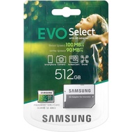 Samsung SD Memory Card 32GB/64GB/128GB/256GB/512GB - Class 10 UHS-I High Speed Flash Card for DSLR C
