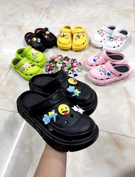 Dép cross đế caodép crossdép sục nữ cao 5cm Tặng Kèm sticker form chuẩn