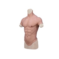 Cosplay Super soft - super realistic silicon fake muscle shirt - fake 6 pack abs and arms
