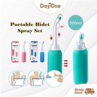 Day One Portable Bidet Spray Set Travel Hand Held Personal Cleaner Hygiene Bottle Spray Washing Cleaner Toilet