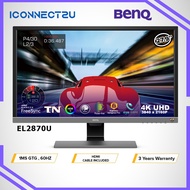 BenQ 28" EL2870U 4K HDR Video Enjoyment Monitor