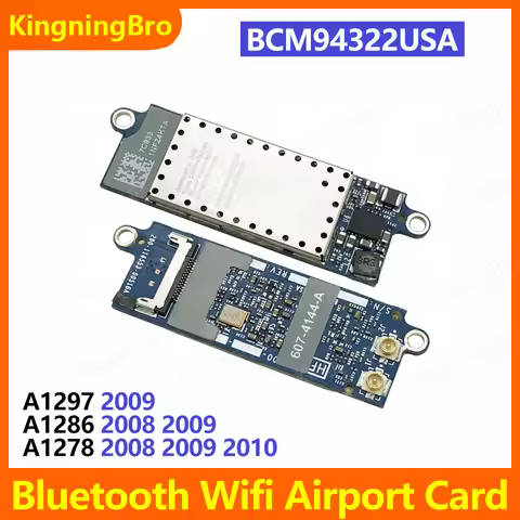 Original For Macbook Pro Wifi Airport Card BCM94322USA A1278 2008-2010 A1286 2008 2009 A1297 2009