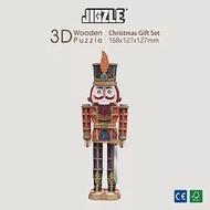 JIGZLE ® 3D-木拼圖-彩色胡桃鉗娃娃