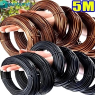 4-1Pc 5M/Roll Bonsai Wire Plant Support - 3-0.8mm Bonsai Shape Aluminum Wire - Garden Supplies - DIY