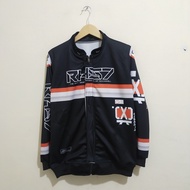 RH57 Jaket Racinghell JKNCR 024 Bahan Parasut Free Stiker
