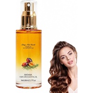WQKQ Hair Oil Spray, Hair Treatment with Jojoba & Shea Butter, Repairing Conditioning Oil for Dry & 