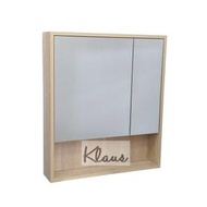 【Klaus】台灣製 木紋 鏡櫃 防水鏡櫃 發泡板鏡櫃 浴室鏡櫃 浴櫃 TOTO HCG 凱薩 INAX