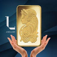 1 GRAM LJewellery PAMP Suisse 999.9/24k Gold Bar  Lady Fortuna - G100