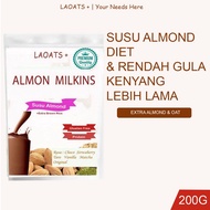 Almond Milk, Low Calorie Diet Almond Milk, Laoats Almond Milk
