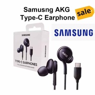 Samsung Galaxy A34 A33 A53 A73 5g S22 S21 Ultra S20 Ultra S21 FE S20 FE Note 20 5G Note 21 Note 10+ Type-C Akg Stereo Earphone Headset With Mic &amp; Controls Button Handfree For OPPO Reno Huawei Xiaomi Vivo