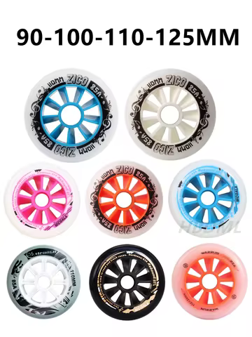 90/100/110/125mm Inline Skate Wheels 83A/85A Speed Skates Wheel Professional Road Roller Skate Wheel