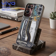 PC136 Case Vivo Y18 Y03 Y36 4G 5G Y27 4G 5G Y27s Y28 4G Y17s 2023 Protector hp Case Glitter/Glossy S
