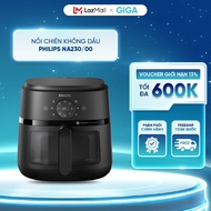 Nồi Chiên Không Dầu Điện Tử Philips NA230/00 6.2 lít |1700W | Cửa Sổ Kính