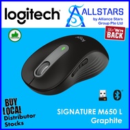(ALLSTARS : We Are Back Promo) Logitech Signature M650 L (Graphite) Wireless Mouse (Warranty 1year w