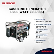 Loncin Gasoline Generator 6500 Watt LC8900-J