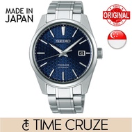 [Time Cruze] Seiko SPB167J Presage Japan Made Automatic Blue Dial Stainless Steel Men Watch SPB167J1 SPB167