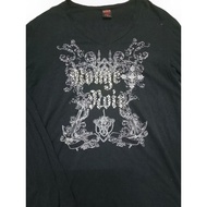 02 gackt x kissmark project rhinestone punk top