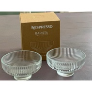 Nespresso Affogato Glass Dessert bowls (2 x 160ml)