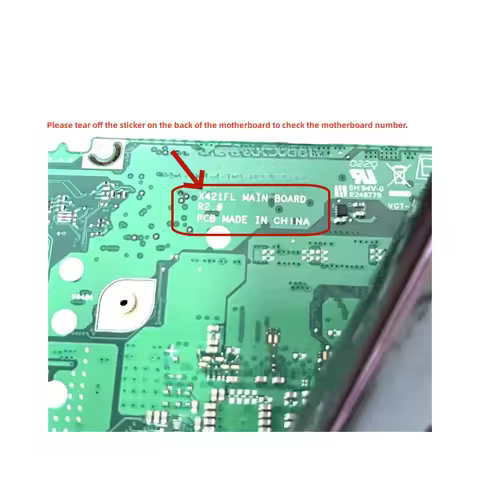 X421FAY/X421FL motherboard for Asus VivoBook 14 X413 Laptop with CPU: I3 I5 I7-10TH UMA RAM: 4GB/8GB