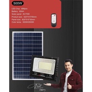 JD500W รุ่นJD-8500L Jindian Solar Street Light ไฟสปอร์ตไลท์ 500วัตต์ JD500W แสงไฟสีขาว โซลาร์เซลล์ พลังงานแสงอาทิตย์ โคมไฟโซล่าเซลล์ รับประกันJDของแท้100%