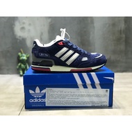 Adidas Originals Berkualiti Tinggi ZX750 Biru Kelabu B23701 Kasut Kasual Lelaki Popular zx 750