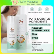 ALVIA Malaysia，Anastasia Baby Comfort Cream 宝宝安抚霜 缓解胀气 鼻炎
