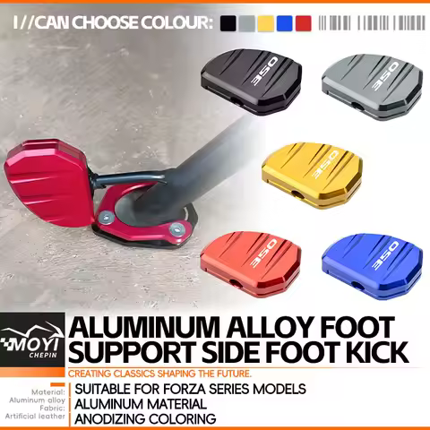 For Honda Forza 350 NSS 350 ADV 350 FORZA 350 Foot Side Stand Enlarge Plate Kickstand Extension forz