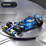 บล็อกอาคารใหม่ Roadster เทคโนโลยี 1:10 Racing Roadster Building Blocks ประกอบอิฐรถของเล่นของขวัญ