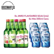 Jinro Soju 5 x 360ml  &amp; 6 x 355ml Hite Cans Combo Deal! (Authentic Agent Stock)