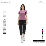 Bercio Women's Running Jogger Pants 7/s 8 3/s4 Premium Scuba Material