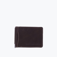 Me Phenomenon - กระเป๋าสตางค์ใบสั้น มีคลิปหนีบธนบัตร วัสดุทำจากหนังวัว รุ่น T Money Clip