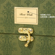 AT-🛫High-End Green Portable Moon Cake Gift Box Wedding Hand Gift Box Wedding Candies Box Valentine's Day Cosmetics Gift